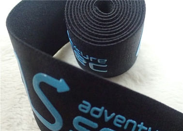 Shiny Screen Printing Label Jacquard Elastic Band Roll Characteristic Cord For Decoration