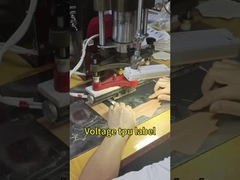 TPU etiqueta de alta frecuencia impermeable parches de ropa personalizados