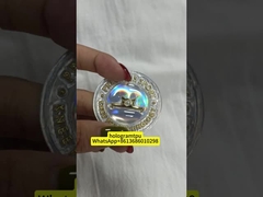 Etiqueta de alta frecuencia de TPU Holograma Arco iris Parches de TPU