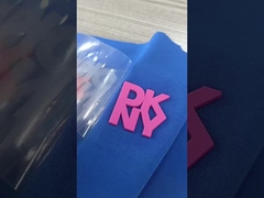 Badges de transferencia de calor moldeados en silicona 3D