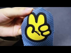 Parches de ropa a medida Etiqueta de silicona Cepillo de dientes de silicona