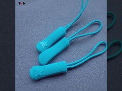 Tirador de cremallera de plástico de forma personalizada, tirador de cremallera exterior