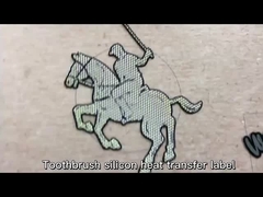 Hierro ecológico en la prenda de vestir, parches de goma de sello térmico