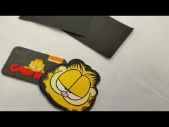 Transferencia de calor Etiquetas de goma de silicona de PVC 3D personalizadas insignia lavable