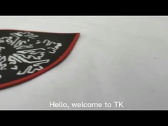 3D Metal Patch Logotipo en relieve Etiqueta de transferencia de calor TPU de alta frecuencia para ropa Precio de fábrica a granel