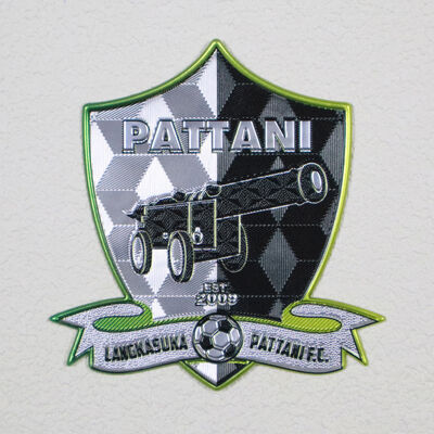 Pattani FC Club de Fútbol TPU Insignia de transferencia de calor Emblema de equipo personalizado Etiqueta de ropa