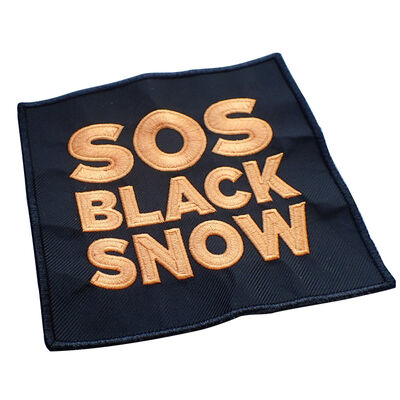 Parche bordado diseño personalizado bordado costura insignia hierro etiqueta bordada para ropa