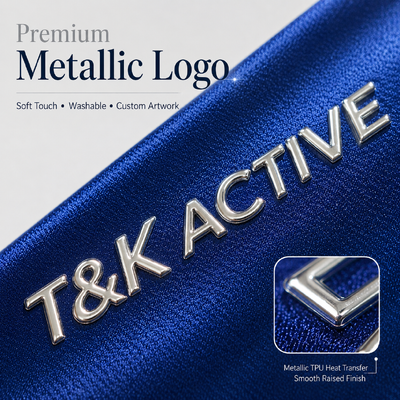 Etiquetas de transferencia térmica de silicona personalizadas con logotipo 3D en relieve y durabilidad resistente a los lavados para ropa deportiva