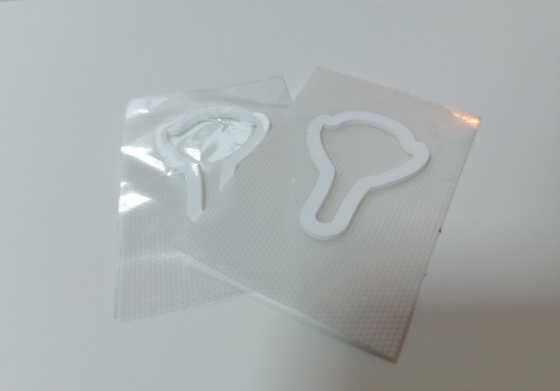 La transferencia de calor de goma plástica de la ropa etiqueta 3D moldeó el silicón