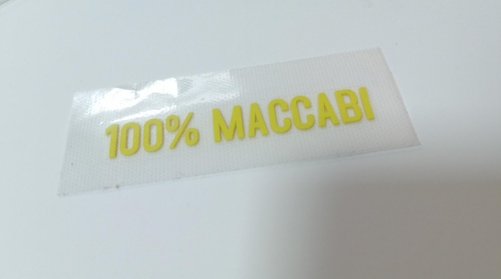 La transferencia de calor modificada para requisitos particulares ropa del silicón etiqueta 3D moldeó el logotipo
