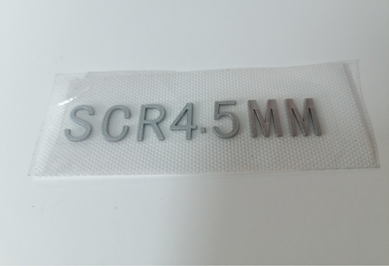 3D moldeó el silicón modificado para requisitos particulares Logo For Garment de las etiquetas de la transferencia de calor del diseño