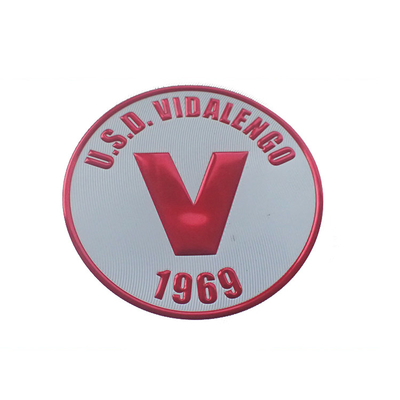 Remiendo de Logo Embossed 3D TPU de la marca para la ropa del club del fútbol