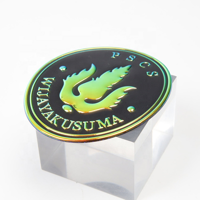 La transferencia de calor de Team Club Logo TPU del fútbol de la cresta 3D remienda de alta frecuencia