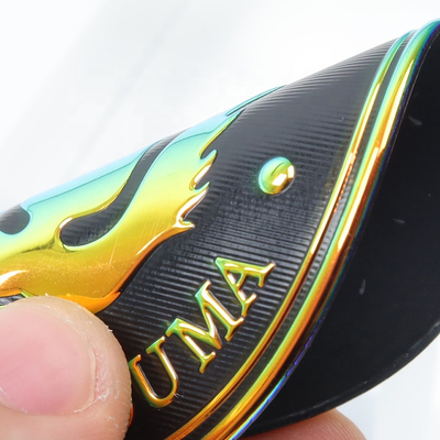 La transferencia de calor de Team Club Logo TPU del fútbol de la cresta 3D remienda de alta frecuencia