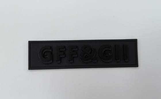 Las etiquetas de la goma de silicona del PVC, insignia de la transferencia de calor 3D modificaron para requisitos particulares