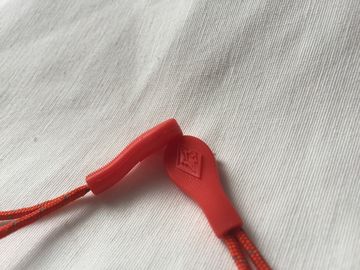 Tirador de goma durable de la cremallera del diseño vivo para la ropa cualquier tamaño disponible