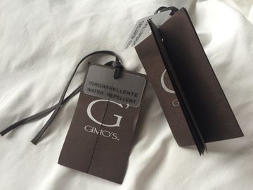 Vintage multifuncional Luaggage/etiquetas colgantes de la ropa con la tarjeta plástica