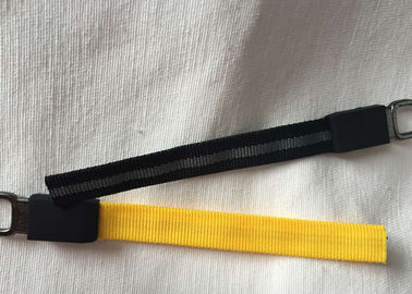 Accesorios tejidos cabeza de la ropa de los tiradores de cremallera de la tela del metal ligeros