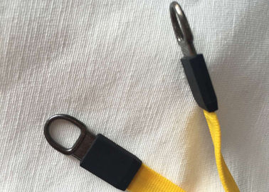 Accesorios tejidos cabeza de la ropa de los tiradores de cremallera de la tela del metal ligeros