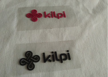 la ropa imprimible de la transferencia de calor del logotipo 3D etiqueta técnicas grabadas en relieve las etiquetas de las etiquetas del caucho