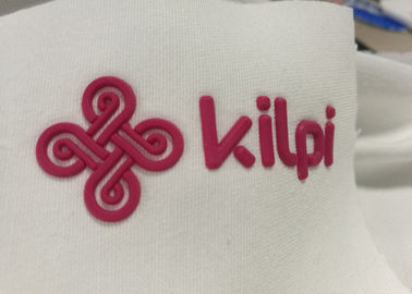 la ropa imprimible de la transferencia de calor del logotipo 3D etiqueta técnicas grabadas en relieve las etiquetas de las etiquetas del caucho