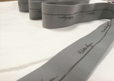 Bandas elásticos del paño de la ropa interior preciosa para el sujetador, cinta de encargo del telar jacquar grueso de 0,5 - de 3m m