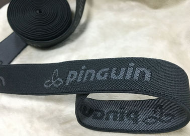 Bandas elásticos del paño de la ropa interior preciosa para el sujetador, cinta de encargo del telar jacquar grueso de 0,5 - de 3m m