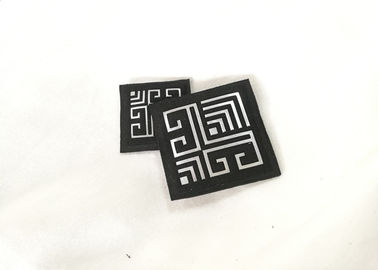 Los remiendos de goma de encargo suaves de lujo del velcro, zapato de encargo remiendan los accesorios de la ropa