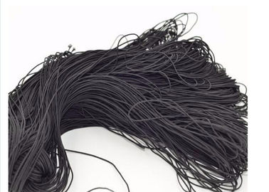 Muestra libre de la mochila del poliéster del cordón del hilo elástico elástico material del negro disponible