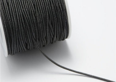 Eco - cordón elástico negro amistoso 2m m, cordón elástico elástico para la ropa