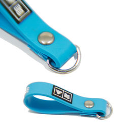 Regalos promocionales personalizados llavero 100% del silicón de moda