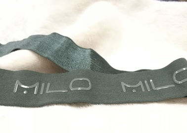 Diseño tejido poliéster no- de gama alta lavable del OEM de la cinta del resbalón de la ropa