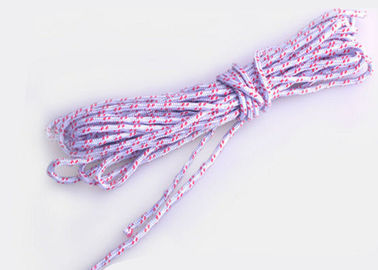acabamiento revestido de la cuerda trenzada de nylon no elástico fuerte del cordón de la inelasticidad de 3m m/de 4m m