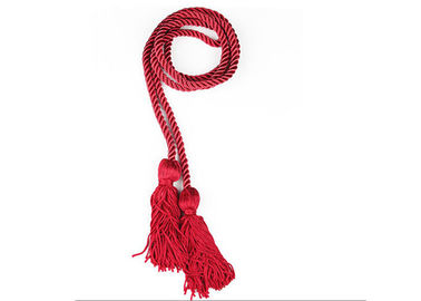 Cordón que anuda chino decorativo, poliéster coloreado/cordón de satén de nylon de Rattail
