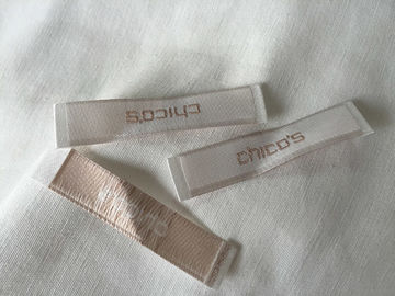 Eco - la ropa tejida algodón amistoso etiqueta las etiquetas para la ropa bordadas