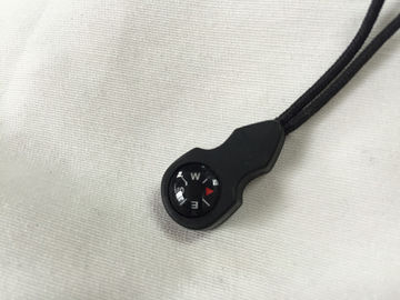 Auto de goma del tirador de la cremallera del negro al aire libre de la mochila - función de cerradura