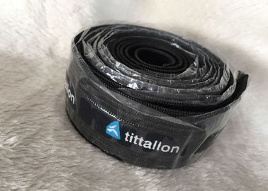 Eco - secuencia elástico del cordón de la cinta los 2.5cm elástico amistosa para la ropa al aire libre