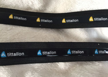 Eco - secuencia elástico del cordón de la cinta los 2.5cm elástico amistosa para la ropa al aire libre