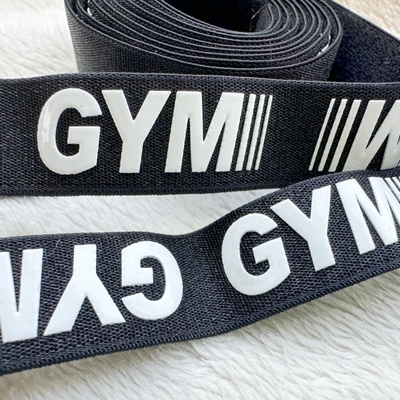 Altas correas elásticos de los 3cm con altos resistencia de rasgón y Stretchability