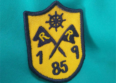 La seda/el Nonwoven modificados para requisitos particulares bordó remiendos militares del sombrero de los remiendos uniformes