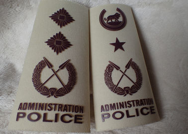 La ropa impresa pantalla de alta densidad etiqueta remiendos de hombro de la policía