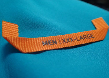 La ropa tejida marca remiendos de encargo impresos pantalla de encargo de la ropa con etiqueta de las etiquetas de la lona