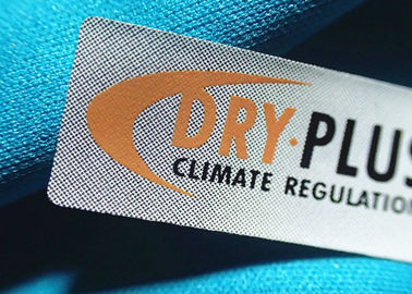 Remiendos de encargo de cuero reales de la ropa, impresión de la etiqueta de la transferencia de calor de la pantalla de seda
