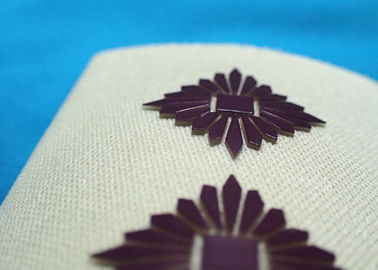 Remiendos de encargo de alta densidad de la ropa, impresión de la transferencia de calor para el uniforme de la tela de algodón