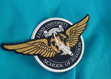 Remiendos bordados aduana de la insignia de la prensa del calor, hierro en el Applique del remiendo para la ropa