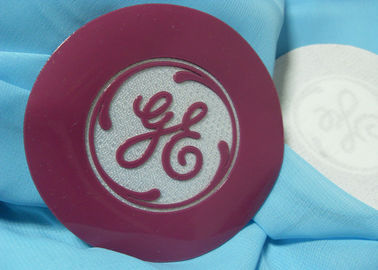 Remiendo grabado en relieve marca material de la ropa de Tatami para el equipo de fútbol