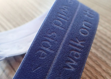 El poliéster de Spandex pliega el embalaje coloreado del cartón de la cinta de las correas de las bandas elásticas