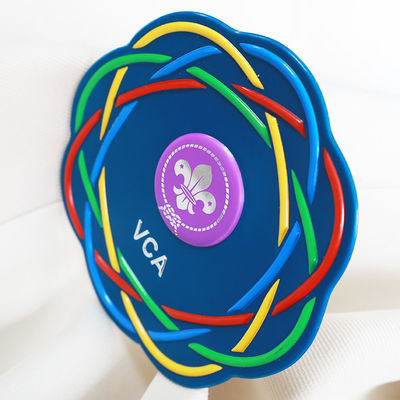 Logotipo TPU personalizado 3d Realizado Impreso Personalizado Para Ropa