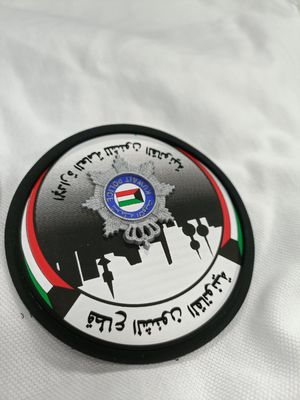 3d Logotipo de silicona personalizado Impreso personalizado Etiqueta comercial