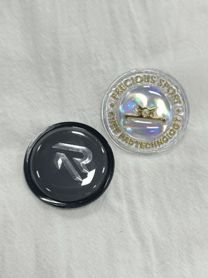 Holograma Rainbow TPU personalizado OEM confección Sinfonía TPU insignia
